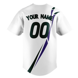 Custom Team Design White & Kelly Green Colors Design Sports Baseball Jersey BB00CR080215