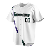 Custom Team Design White & Kelly Green Colors Design Sports Baseball Jersey BB00CR080215