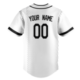 Custom Team Design White & Black Colors Design Sports Baseball Jersey BB00CR100201