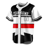 Custom Team Design White & Red Colors Design Sports Baseball Jersey BB00CWS080209