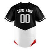 Custom Team Design White & Black Colors Design Sports Baseball Jersey BB00CWS100201