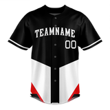 Custom Team Design White & Black Colors Design Sports Baseball Jersey BB00CWS100201