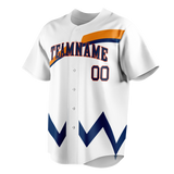 Custom Team Design White & Dark Purple Colors Design Sports Baseball Jersey BB00HA090222