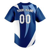 Custom Team Design Royal Blue & White Colors Design Sports Baseball Jersey BB00KCR011902