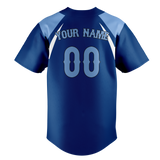 Custom Team Design Royal Blue & Light Blue Colors Design Sports Baseball Jersey BB00KCR051921