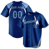 Custom Team Design Royal Blue & Light Blue Colors Design Sports Baseball Jersey BB00KCR051921