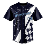 Custom Team Design Royal Blue & White Colors Design Sports Baseball Jersey BB00KCR101902