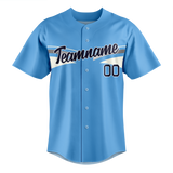 Custom Team Design White & Navy Blue Colors Design Sports Baseball Jersey BB00MB070218