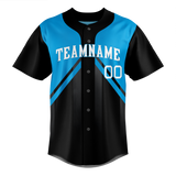 Custom Team Design White & Blue Colors Design Sports Baseball Jersey BB00MM080220