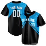 Custom Team Design White & Blue Colors Design Sports Baseball Jersey BB00MM080220