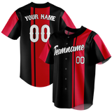 Custom Team Design Red & Black Colors Design Sports Baseball Jersey