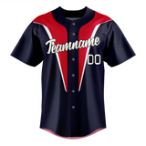 Custom Team Design Purple & Red Colors Design Sports Baseball Jersey BB00MT062309