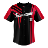 Custom Team Design White & Red Colors Design Sports Baseball Jersey BB00MT070209