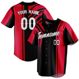 Custom Team Design White & Red Colors Design Sports Baseball Jersey BB00MT070209