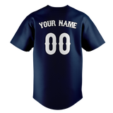 Custom Team Design Dark Purple & White Colors Design Sports Baseball Jersey BB00MT102202