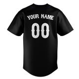 Custom Team Design Black & Dark Purple Colors Design Sports Baseball Jersey BB00NYY070122