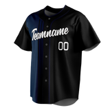 Custom Team Design Black & Dark Purple Colors Design Sports Baseball Jersey BB00NYY070122