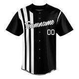 Custom Team Design Black & White Colors Design Sports Baseball Jersey BB00NYY080102