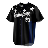 Custom Team Design Black & Dark Purple Colors Design Sports Baseball Jersey BB00NYY090122