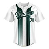 Custom Team Design White & Kelly Green Colors Design Sports Baseball Jersey BB00OA010215