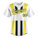 Custom Team Design White & Yellow Colors Design Sports Baseball Jersey BB00OA050212