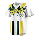 Custom Team Design White & Kelly Green Colors Design Sports Baseball Jersey BB00OA100215