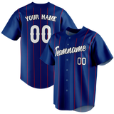 Custom Team Design Royal Blue & Red Colors Design Sports Baseball Jersey BB00PP051909