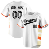 Custom Team Design White & Red Colors Design Sports Baseball Jersey BB00SDP010209