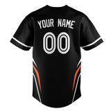 Custom Team Design Black & White Colors Design Sports Baseball Jersey BB00SDP080102