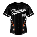 Custom Team Design Black & White Colors Design Sports Baseball Jersey BB00SDP080102