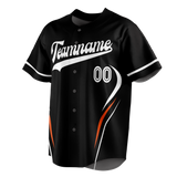 Custom Team Design Black & White Colors Design Sports Baseball Jersey BB00SDP080102