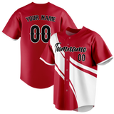 Custom Team Design Maroon & White Colors Design Sports Baseball Jersey