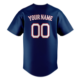 Custom Team Design Royal Blue & White Colors Design Sports Baseball Jersey BB00SM091902