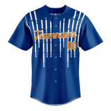 Custom Team Design Blue & White Colors Design Sports Baseball Jersey BB00TBJ062002