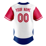 Custom Team Design White & Red Colors Design Sports Baseball Jersey BB00TR050209