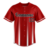 Custom Team Design Red & White Colors Design Sports Baseball Jersey BB00WN010902