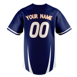 Custom Team Design Royal Blue & White Colors Design Sports Baseball Jersey BB00WN041902