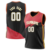 Custom Team Design Black & Red Colors Design Sports Basketball Jersey