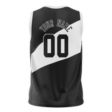 Custom Team Design Black & White Colors Design Sports Basketball Jersey BS00BN010102