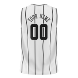 Custom Team Design White & Black Colors Design Sports Basketball Jersey BS00BN090201