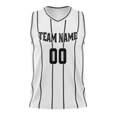 Custom Team Design White & Black Colors Design Sports Basketball Jersey BS00BN090201