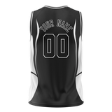 Custom Team Design Black & White Colors Design Sports Basketball Jersey BS00BN100102