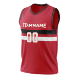 Custom Team Design Red & Black Colors Design Sports Basketball Jersey BS00CB020901