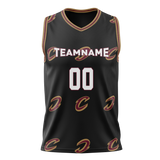 Custom Team Design Black & Maroon Colors Design Sports Basketball Jersey BS00CC020108