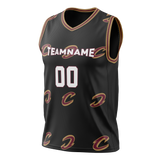 Custom Team Design Black & Maroon Colors Design Sports Basketball Jersey BS00CC020108