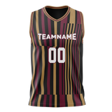 Custom Team Design Black & Maroon Colors Design Sports Basketball Jersey BS00CC100108