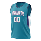 Custom Team Design Royal Blue & Purple Colors Design Sports Basketball Jersey BS00CH021923