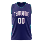 Custom Team Design Purple & White Colors Design Sports Basketball Jersey BS00CH032302