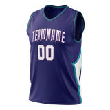 Custom Team Design Purple & White Colors Design Sports Basketball Jersey BS00CH032302