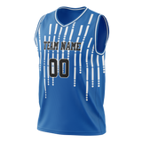 Custom Team Design Blue & White Colors Design Sports Basketball Jersey BS00DM042002